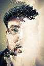 500px / Photo "Double Exposure (self) Portrait" by jay Mcintyre