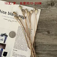 【复古风干花材料】短枝真植物标本相框贺卡花环胸花装饰diy手作-tmall.com天猫