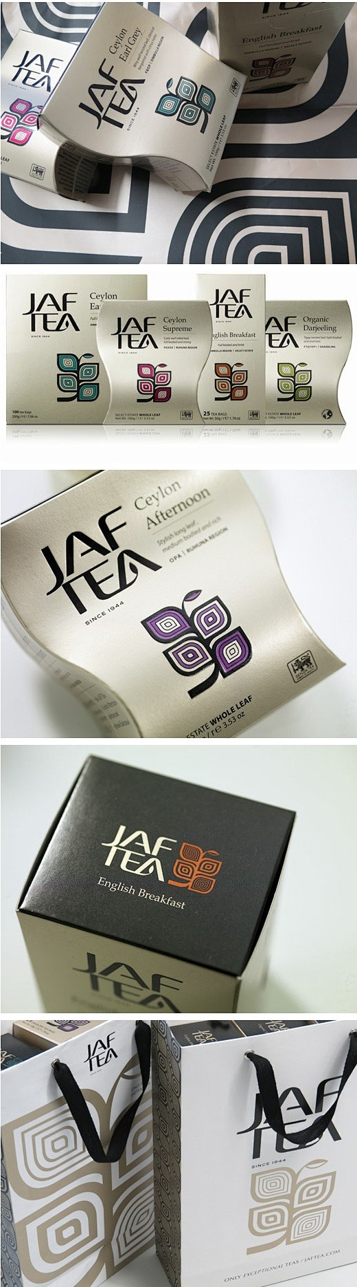 "tea labels and pack...