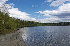 伊万诺沃地区美丽的西湖春景。