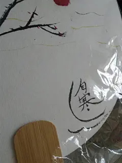 活捉一只岢手写字［自寒］，梅花香自苦寒来