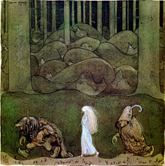 乙的私人收藏采集到【艺术家】John Bauer-北欧神话艺术