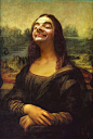 "Mr Bean - Mona Lisa" Canvas Prints by Balzac | Redbubble