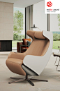 Massage Chair for Physical & Sound Therapy  | 红点设计概念大奖 | 设计看起来像躺椅，该系列的按摩椅自然地融入室内。 座椅上的压力传感器可优化身体姿势，进行专业按摩，并伴有声音疗法和倾斜功能。
