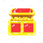 手绘-像素风贴纸套系SVG-宝藏