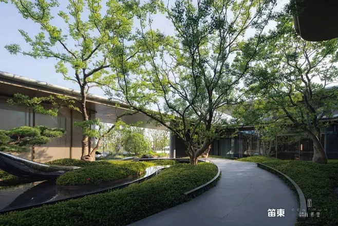 如皋润皋朗诗 · 尚贤里图片_LA ︱中庭空间、下沉空间图片素材-花瓣网