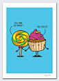 You Are So Sweet by flyingmouse365 on Etsy