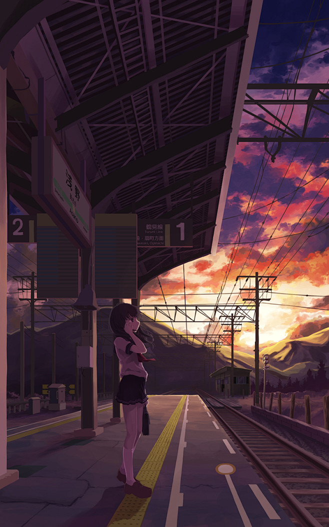 「夕暮れ」/「にいち@夏コミ3日目F-4...
