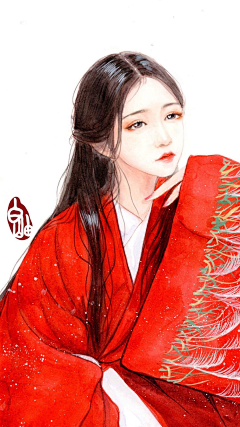 Gabriel-Rossetti采集到手绘|古风女