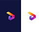 D / Forward / logo design