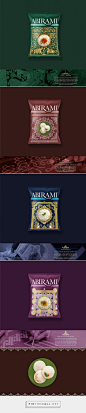 Abirami rice packaging design by Rubecon Communications - http://www.packagingoftheworld.com/2017/03/abirami.html: 