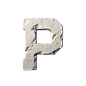 3D石头字 数字 26个英文字母 透明 PNG素材 3D碎石组合英文字母 半透明 气球 阿拉伯数字 钢铁英文字体 镂空数字PNG 油彩喷溅效果英文字 (40)