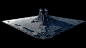 Secutor-class Star Destroyer 01，Ansel Hsiao 为星战系列创作的飞船作品