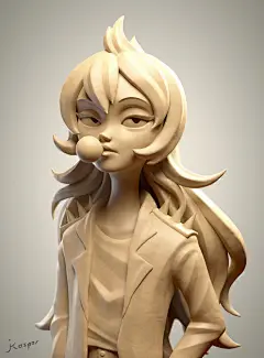 @deviljack-99 游戏美术 手办 模型 玩具 三维 人物设定 Q版 可爱 动漫