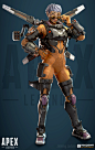 Valkyrie Apex Legends, Jeremy Jodoin : Valkyrie base character made for Apex Legends
Responsible for high and low poly, UV, texture, and integration
Most of my 2020 was spent developing this lady
Massive amount of credit goes to Gary Huang and Will Cho fo