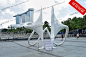 景观商业街大型抽象人物玻璃钢 雕塑摆件展览活动艺术品厂家定制-淘宝网