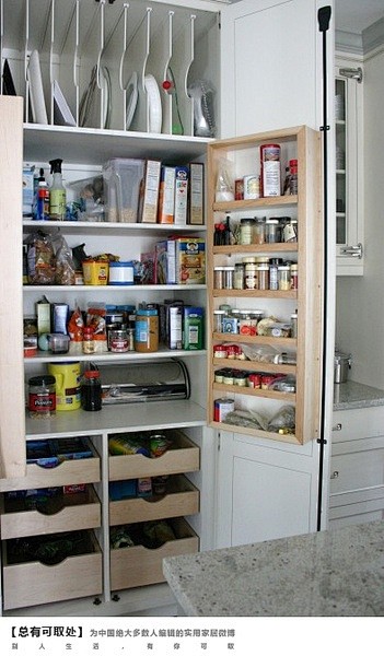 【插播家具】非常实用的一款厨房储物柜