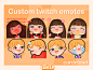 anime chibi emotes stickers Twitch Twitch Emotes