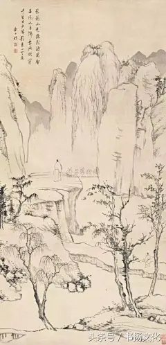 22d60001958eb054c23f査士标在仿古山水方面下了较大功夫，他一生创作了大量的研习仿写历代名家甚至同代大家的山水画作，或参研笔法，或仿其笔意，或重证画境，几无刻板的临摹，到他去世都一直都没有间断过。这些画家中，有北宗名家，也有南宗名师，但以米芾、倪瓒、黄公望、吴镇、沈周、董其昌、石涛等南宗一路为主。