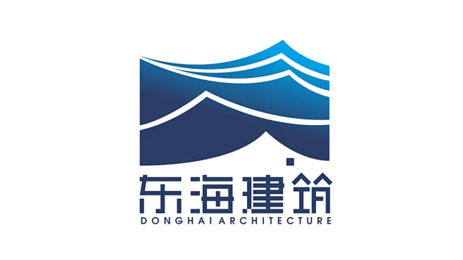 东海建筑公司LOGO设计-花瓣网
