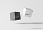 纸盒外包装盒形礼盒正方形长方形盒子PSD贴图样机模型设计素材_PSD