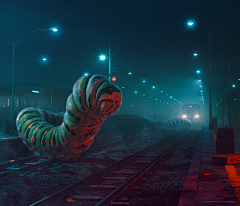 捕捉一个萝莉采集到c4d