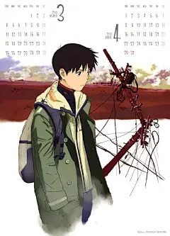 【分享】《EVA》新剧场版2018年月历扫图 本田雄绘鼠绘漫画网