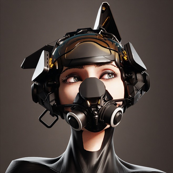 Pilot Helmet: Dog He...