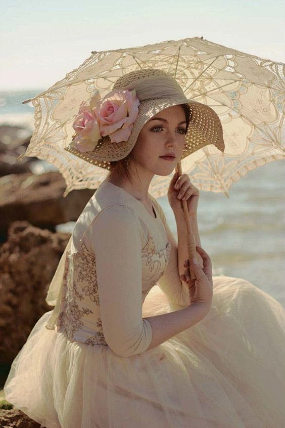 Vintage lady Enjoyin...
