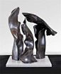 Illusion (2008), Helaine Blumenfeld, patinated bronze