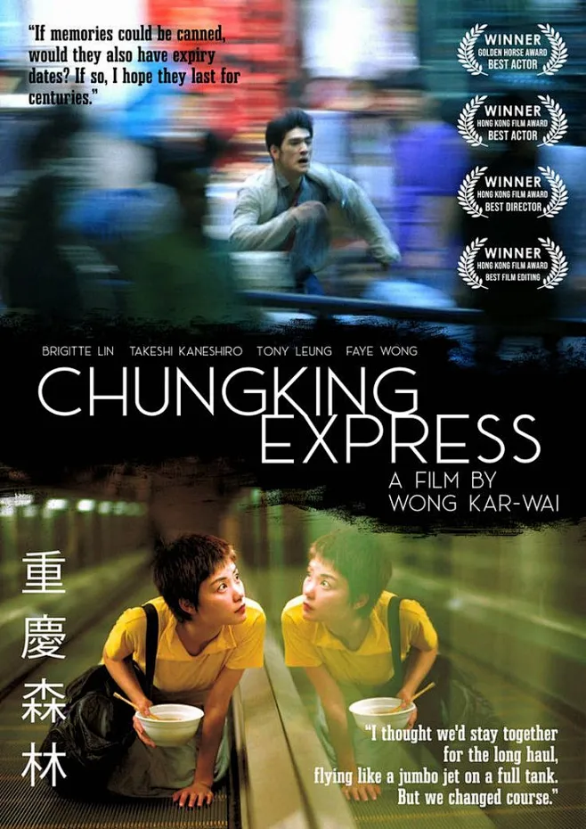 其中包括图片：Chungking Express - Wong Kar Wai图片_A单人海报图片素材-花瓣网