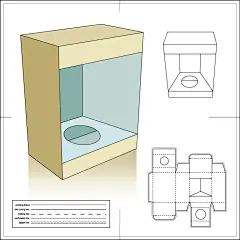 文件夹：002G
文件名：shutterstock_5786827
包装设计展开图eps/cdr矢量刀模

