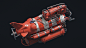 OMAR 7000 aka "Lobster", Gesy Bekeyei : OMAR 7000, also known as Lobster, is a submersible designed by KAROONA Inc. to dive to the deepest parts of the ocean. Its hull can withstand massive pressure and can support a crew of 2. The vehicle is en