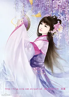 【插画大师】 ┇拾 夏┇_看图_手绘古装手绘现代吧_百度贴吧