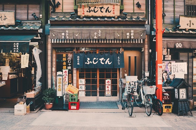 700P-日本街景图集 现代城市街道和传...