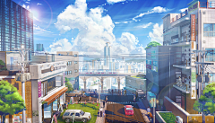 wu651采集到二次元场景