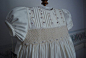 A Beautiful Christening Gown created in Ivory Silk Taffeta - Lilly size 6-12 months