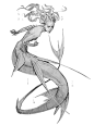 Mermaid Sketches