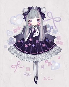 星野矢桃采集到插画师城咲ロンドン
