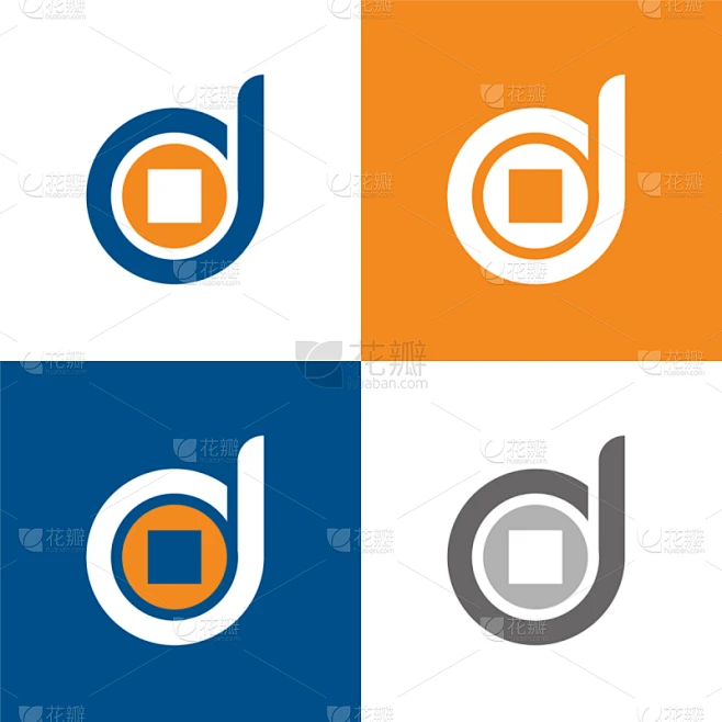 品牌名称,英文字母D,图标,分离着色,银行业,商务,黄金,字母,设计素材-花瓣网