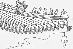 传统房檐高清素材 免费下载 页面网页 平面电商 创意素材 png素材