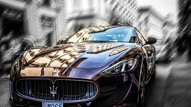 Maserati, город, раз...