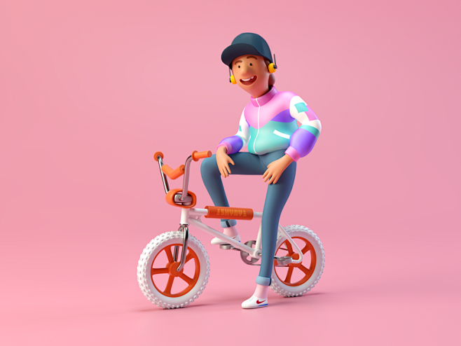 BMX KID hero image o...