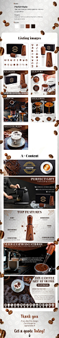 Amazon listing images design EBCA+ Content coffee