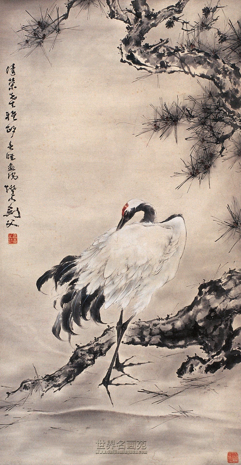 高剑父（1879—1951）是岭南画派的创始人之一。他本名麟，后易作崙，字
