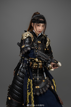 本丶木一采集到服装参考（武士剑道）