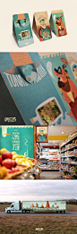 Previously I pinned just the sandwiches now here's the rest of the story. Ginsters Reinterpretation #identity #packaging #branding #marketing PD