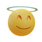 天使 3D 插图