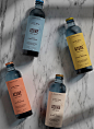 Azure Tonic Water : Brand Identity, packaging and 3D Visuals