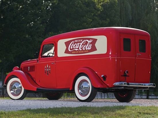 卖可乐的老福特 1937年福特V8可口可...